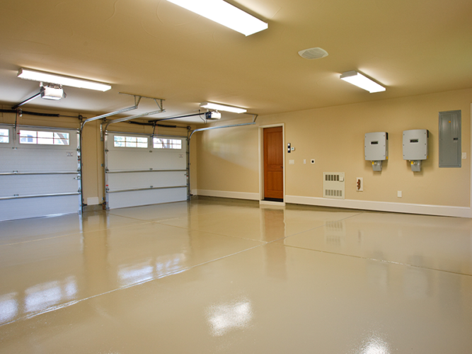 Finished Garage